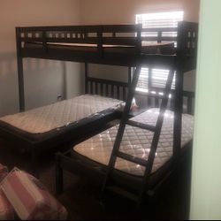 Brand New Triple Bunk Bed Take Home Today $39 Down No Credit Needed 