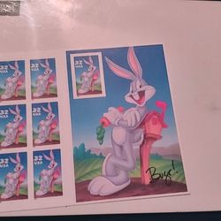 1997 USPS Bugs Bunny Stamps! Sealed. Mint Condition.