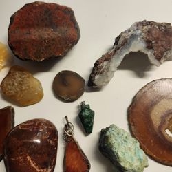 Agate Slices Crystals And More