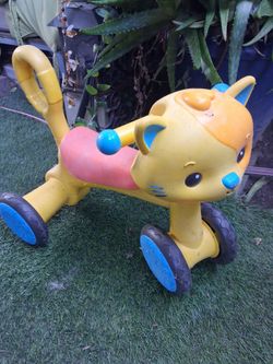 fisher price riding n walkerride on