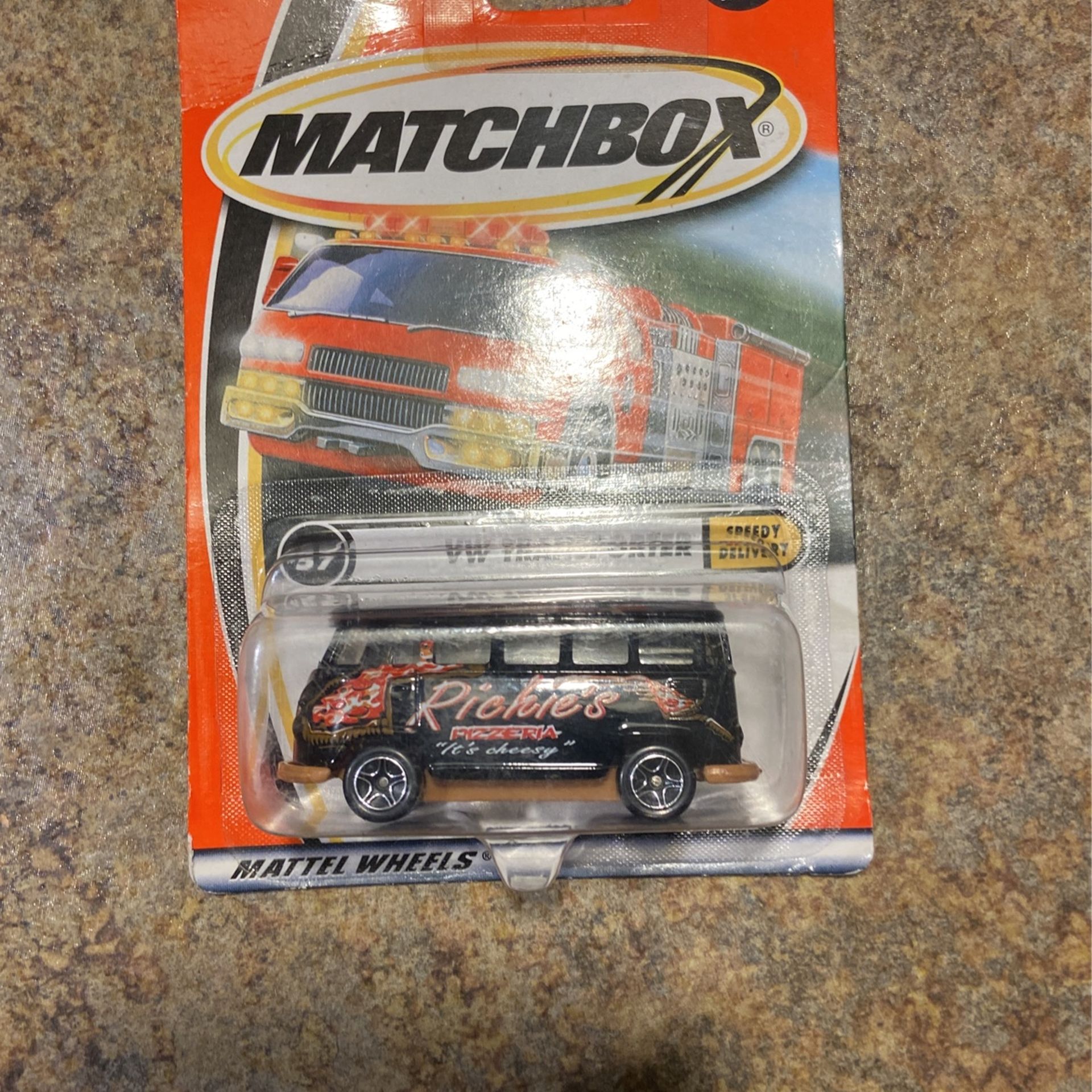 Matchbox #57 VW Transporter Speedy Delivery 2000