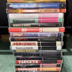 Criterion, 4k Movies , & Blue-rays 