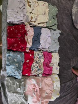 6-9 Months girl sleepers