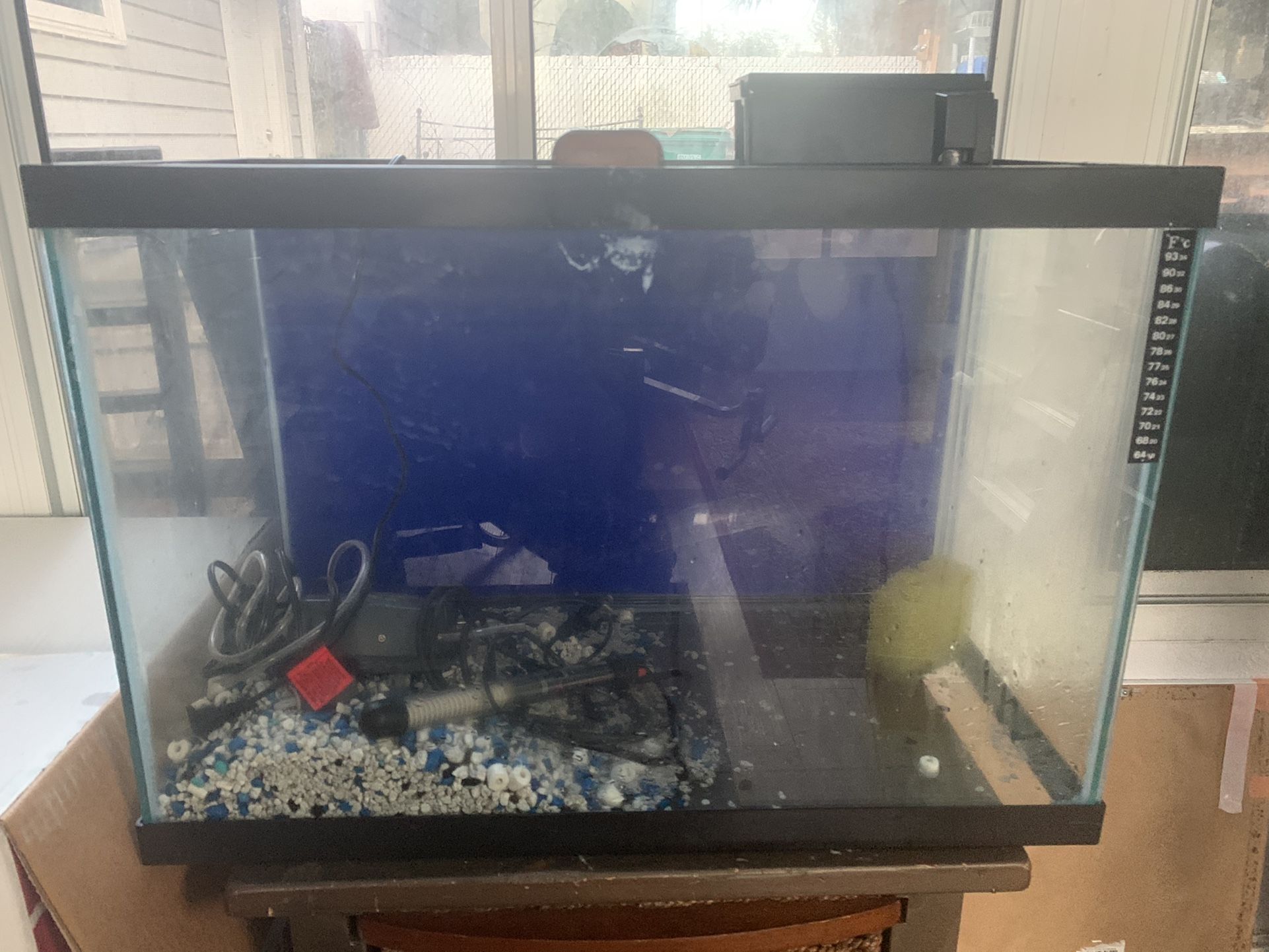 20 Gallon Fish Tank Complete Set Up