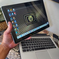 M5 Chipset HP elite Touch Smart notebook tablet - $250 - Win 11 pro, Office 365 + More