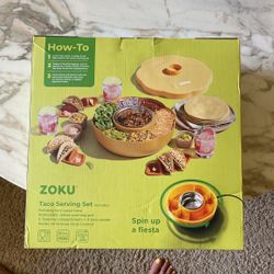 Taco Serving Set Brand New