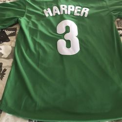 Phillies Harper Sewn Baseball Jersey’s 
