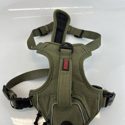 KONG - Comfort Dog Harness - Reflective - Zip Pocket- Size M - Handle, Loop