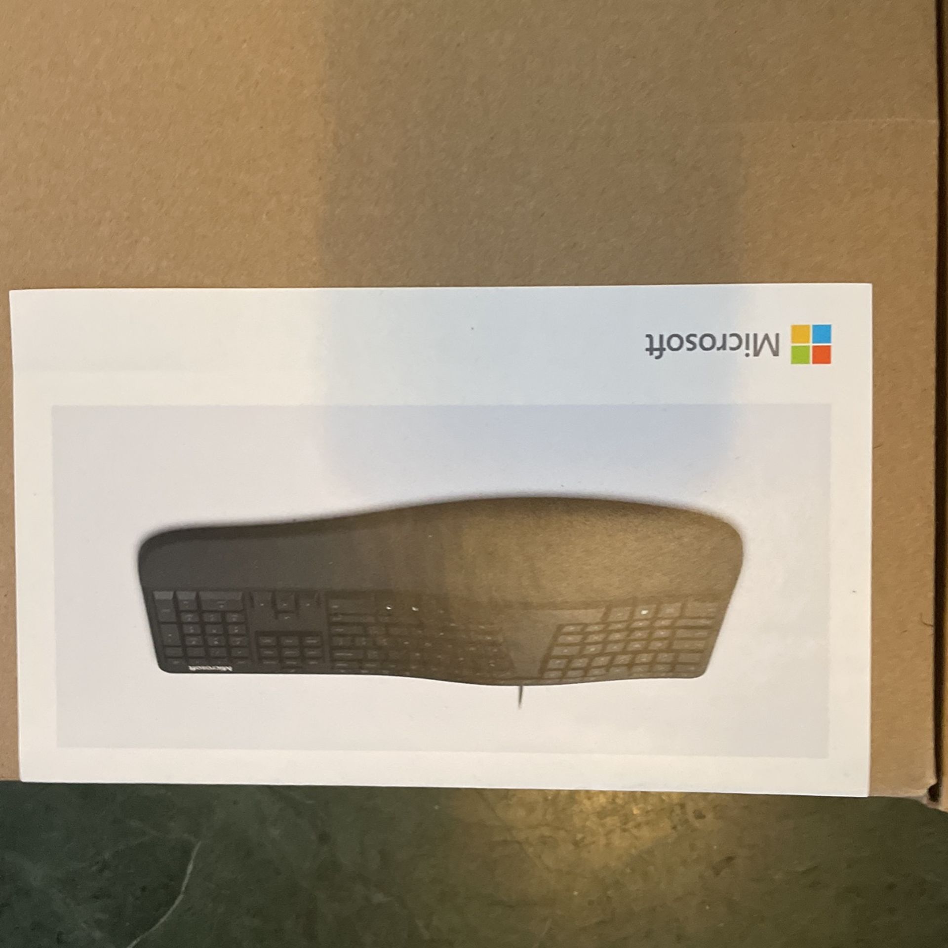 New Ergo Microsoft Keyboard $20