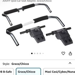 Joovy Qool Car Seat Adapter, Graco/Chicco NEED GONE $30
