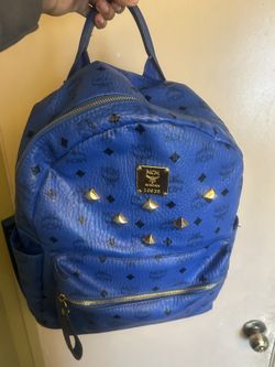 Blue Mcm BackPack