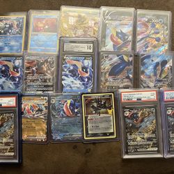 Greninja Lot Pokemon Cards/Slabs