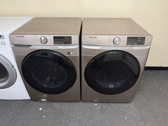 Samsung Front Load Washer and Dryer Set