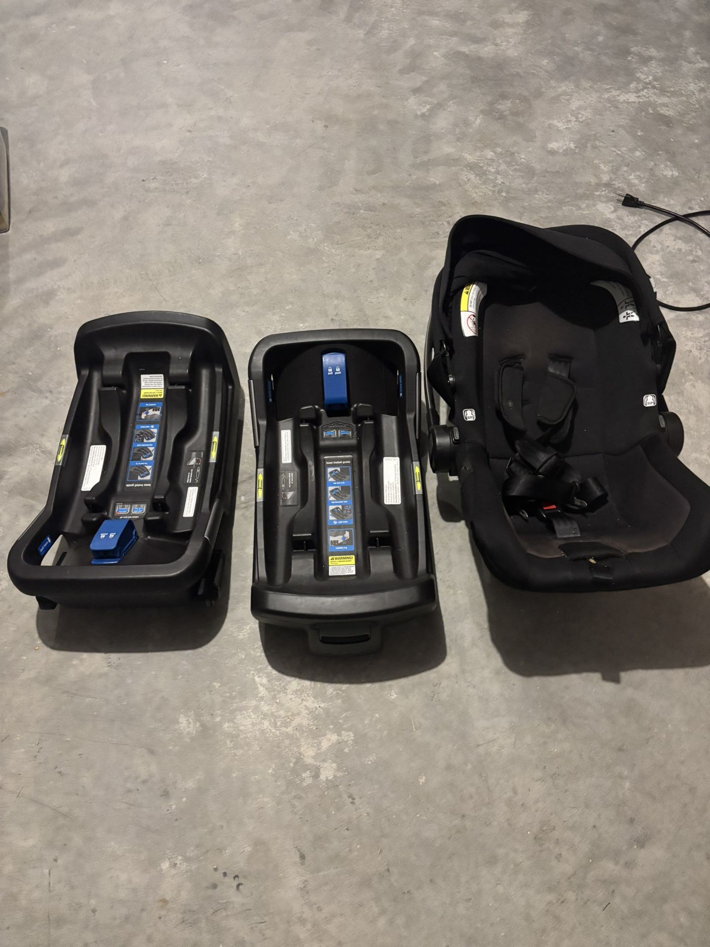 Nuna Pipa Lite Lx Car Seat And Two Bases