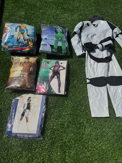 Halloween Costumes Mixed Sizes