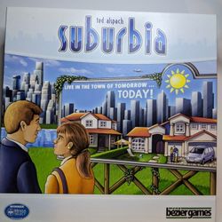 Suburbia Board Game By Ted Alspach - Bezier Games
