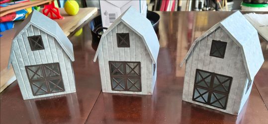 3 -$20.00 - Galvanized metal table decor