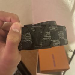 Black LV Belt