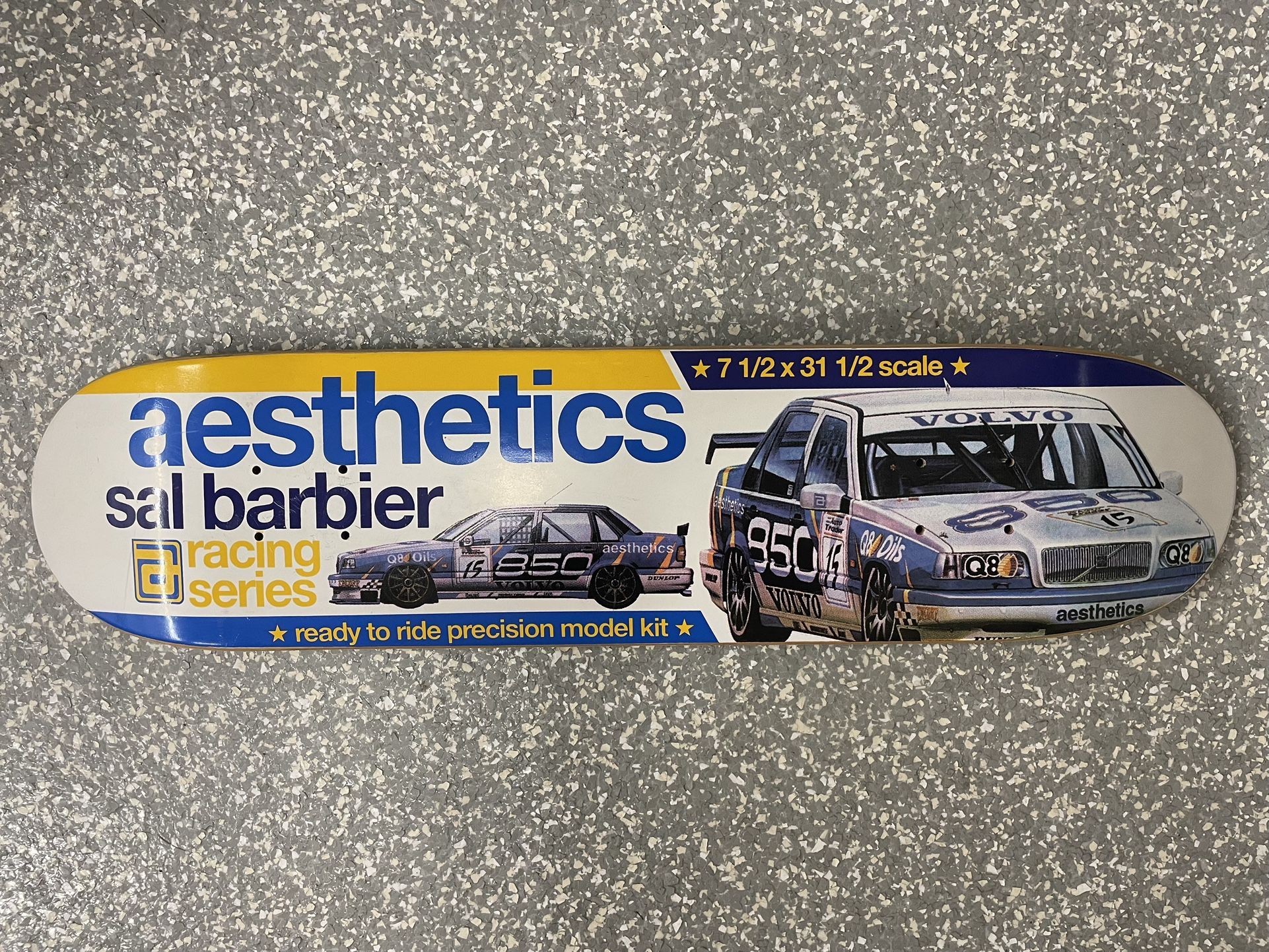 Aesthetics Skateboard Deck Sal Barbier Volvo New Rare