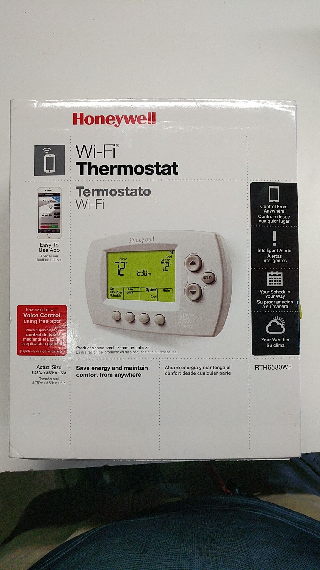 Honeywell WiFi Thermostat RTH6580 (Open Box new)