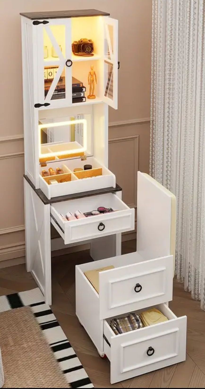 White Vanity