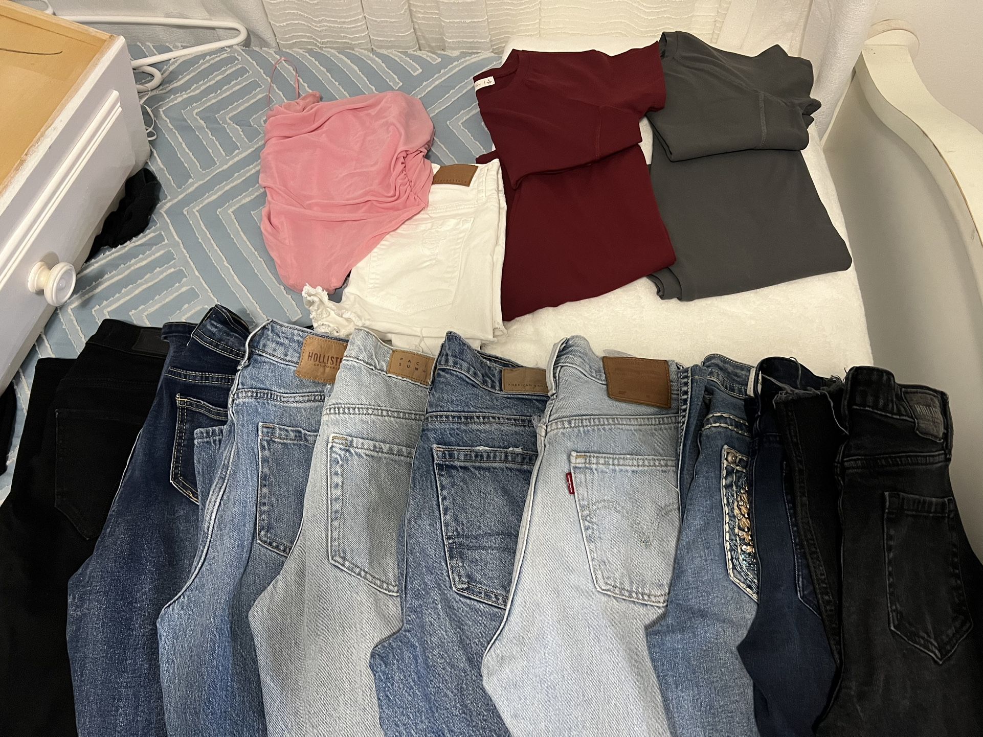 Pantalones Son Size 0 Y 1
