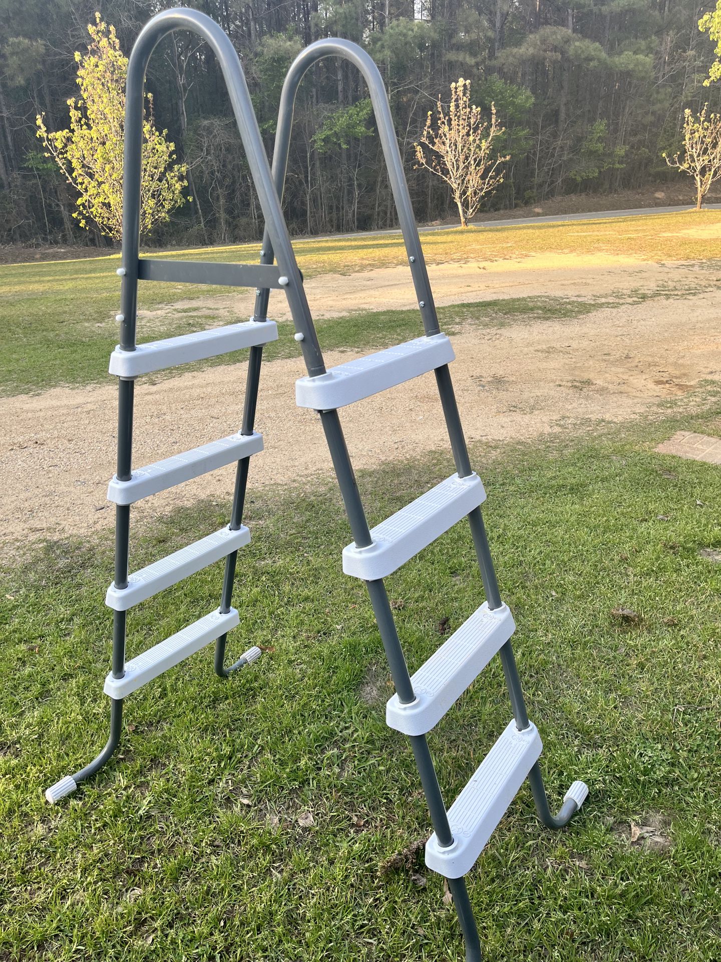 New pool ladder