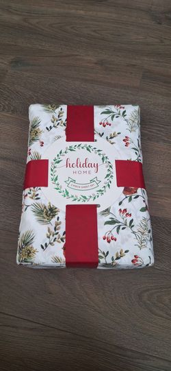 Holiday Home 3-Piece Sheet Set
