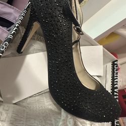 New Black Heels - Size 8
