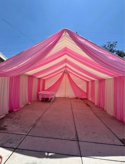 Tent & draping party supplies