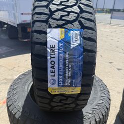 LT 35x12.50x20 $840 CASH OUT THE DOOR Rugged Terrain  Tires installed (4) New 50,000 Mile Warranty