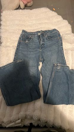Dark blue baggy jeans kids