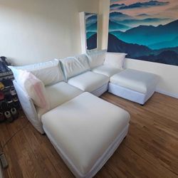 Anabei Modular Sofa With 2 Ottaman