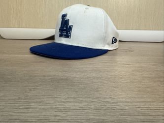 Blue And White Dodger Fitted Hat