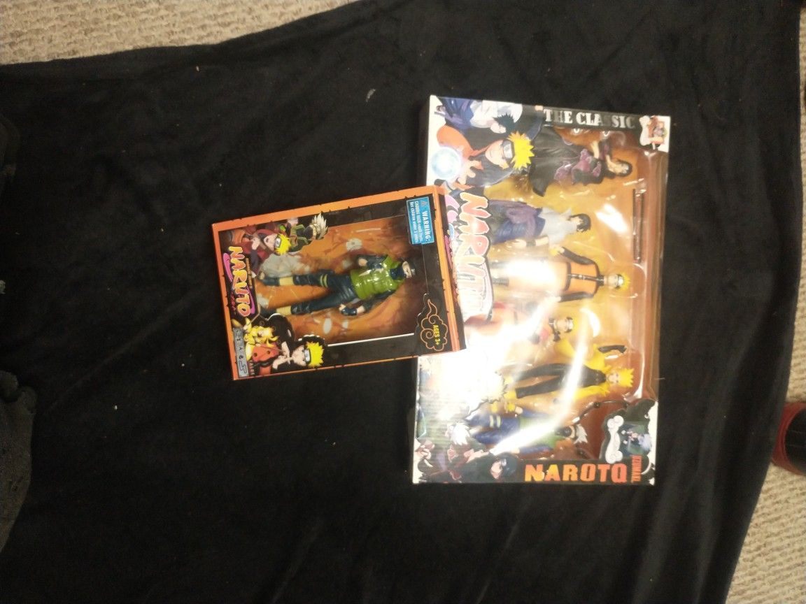 Naruto Shippuden Figures Brand New