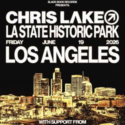 Chris Lake Sat Tickets X2