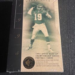 Factory Sealed Box Of Football Cards