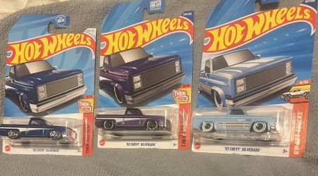 Silverado Hotwheels Set