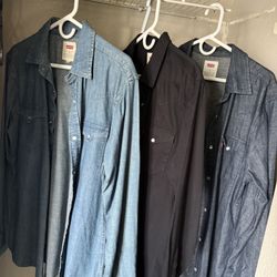 Levi’s Jean Shirts