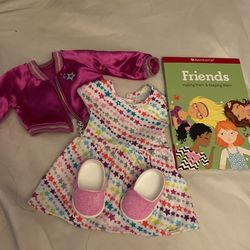 American Girl Outfit And Book