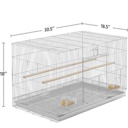 Bird Cage With All Accessories Needed