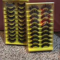 10 Piece Eyelashes 