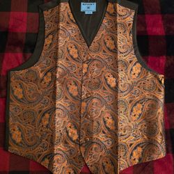Chaleco Para Hombre Medida XL Color Cafe