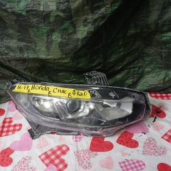 2016-17 Honda Civic Right Headlight 