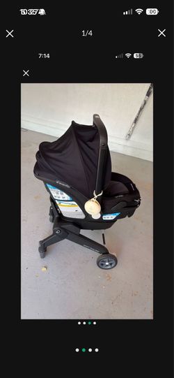 Baby car seat and stroller