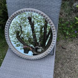 Mirrors  with  natural wood frame