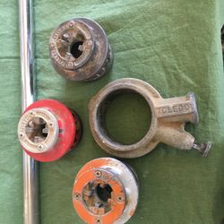 Toledo Pipe Threading Tools.    South Austin.   
