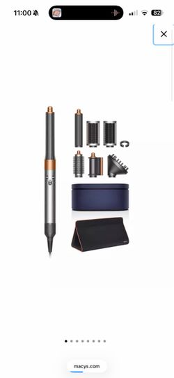 Dyson air wrap multi styler complete long.