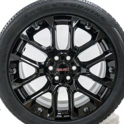 22” GMC Yukon Sierra Denali Chevy Silverado Tahoe Suburban Wheels Rims Tires