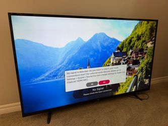 LG 65” 4K UHD Smart TV – Excellent Working Condition